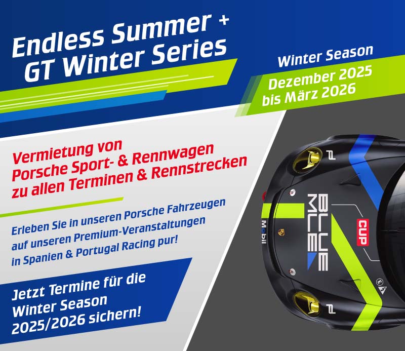 Endless Summer & GT Winter Series 2025/2026 mit Blümle Motorsport - Jetzt buchen!